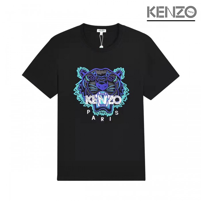 KENZO Fashion Casual Summer Short sleeve T-shirt-Black-1134108