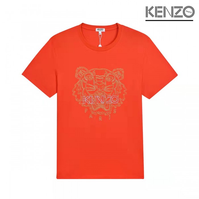 KENZO Fashion Casual Summer Short sleeve T-shirt-Red-7355343