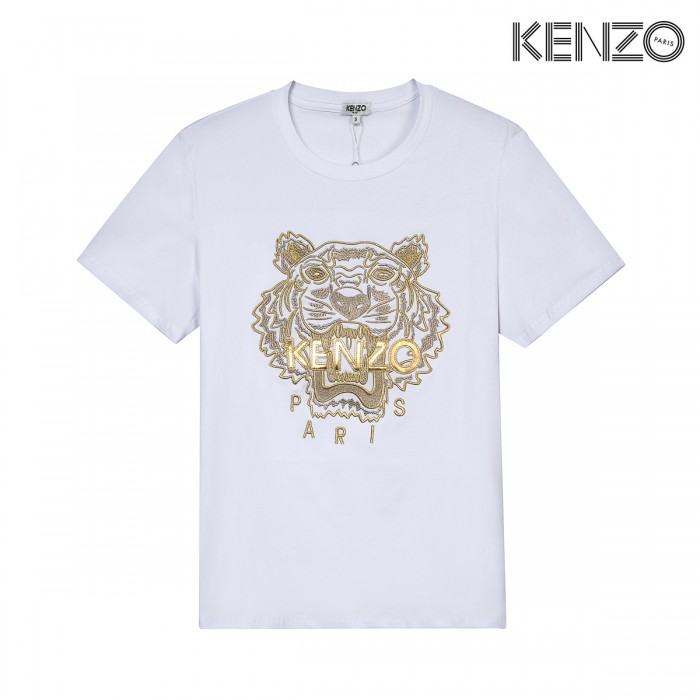 KENZO Fashion Casual Summer Short sleeve T-shirt-White-2123112