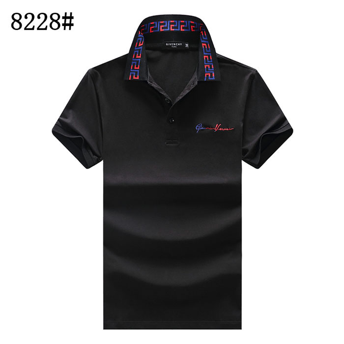 GIVENCHY Fashion Casual Summer Short sleeve T-shirt-Black-1290919