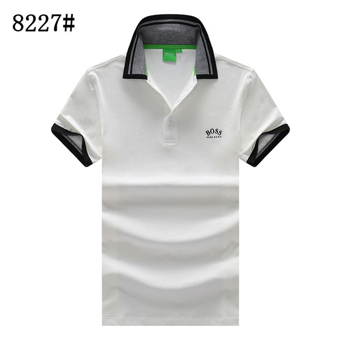 BOSS Fashion Casual Summer Short sleeve T-shirt-White-951476