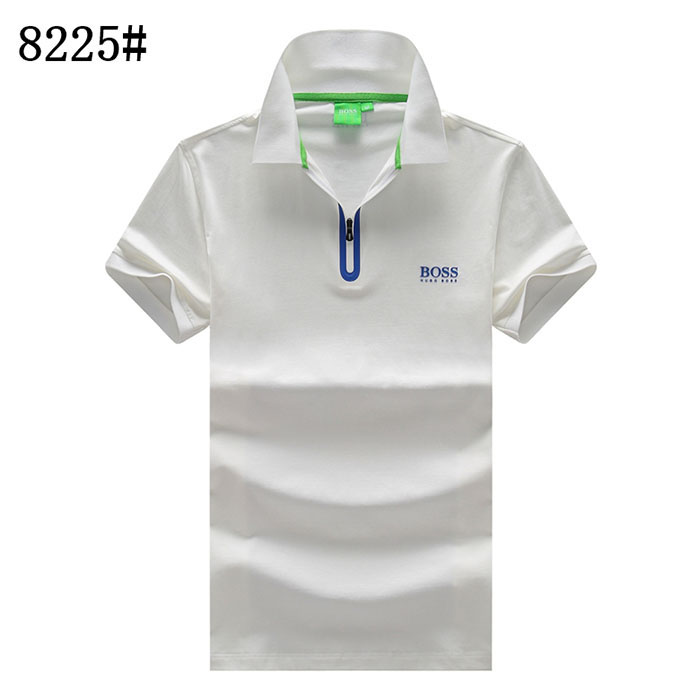 BOSS Fashion Casual Summer Short sleeve T-shirt-White-6316304