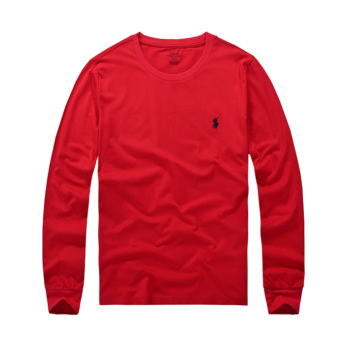 POLO casual clothes Autumn Fashion Long sleeve-Red-8628083
