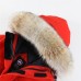 Canada Goose Winter Down Jacket Hooded Parka Down Jacket -Red-1449185
