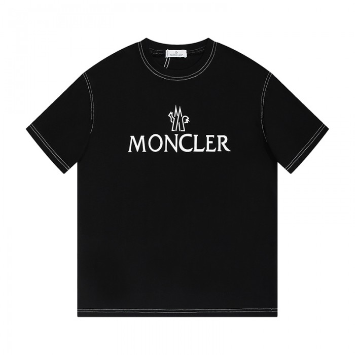 Moncler Fashion Casual Summer Short sleeve T-shirt-Black-4862176