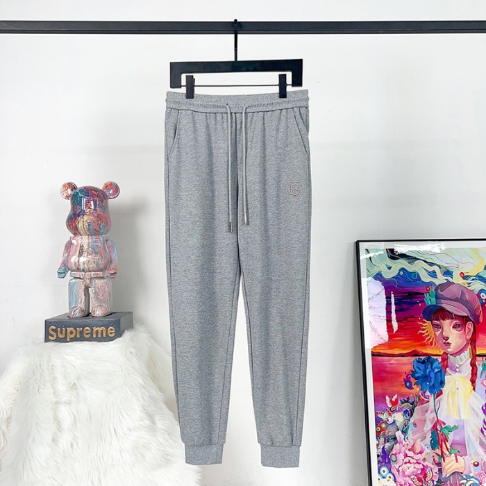 Burberry Fashion Casual Long Pants-Gray-1466188