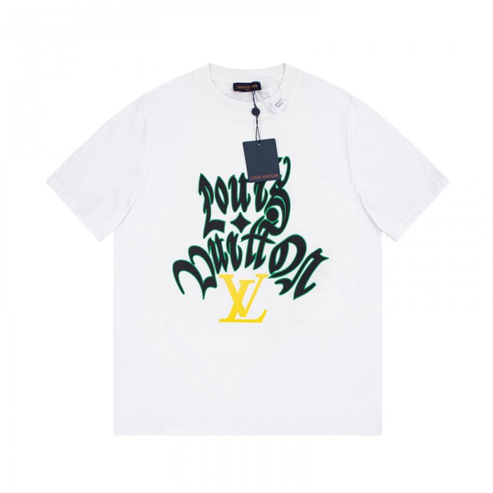 Louis Vuitton LV Fashion Casual Summer Short sleeve T-shirt-White-2680790