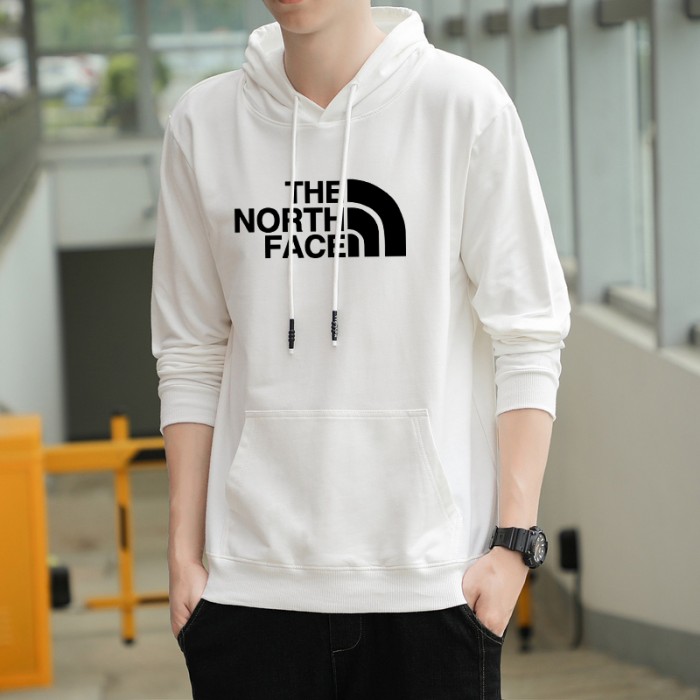 The North Face Sweatshirt Hooded Long Sleeve-White-3379550