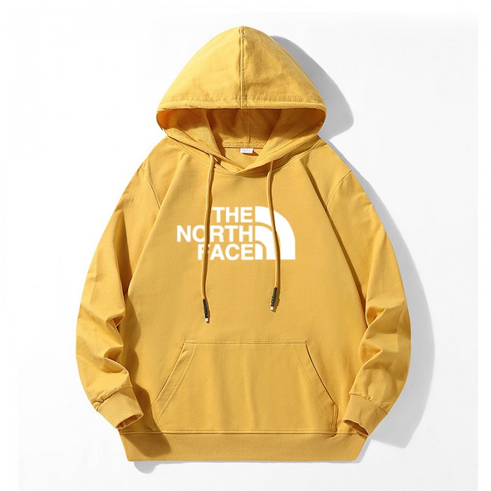 The North Face Sweatshirt Hooded Long Sleeve-Yellow-5185288