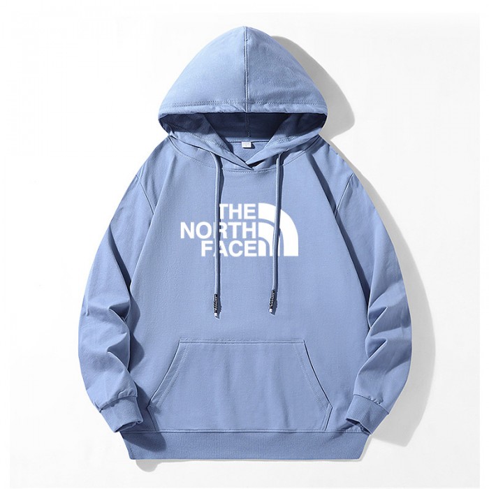 The North Face Sweatshirt Hooded Long Sleeve-Blue-6333288