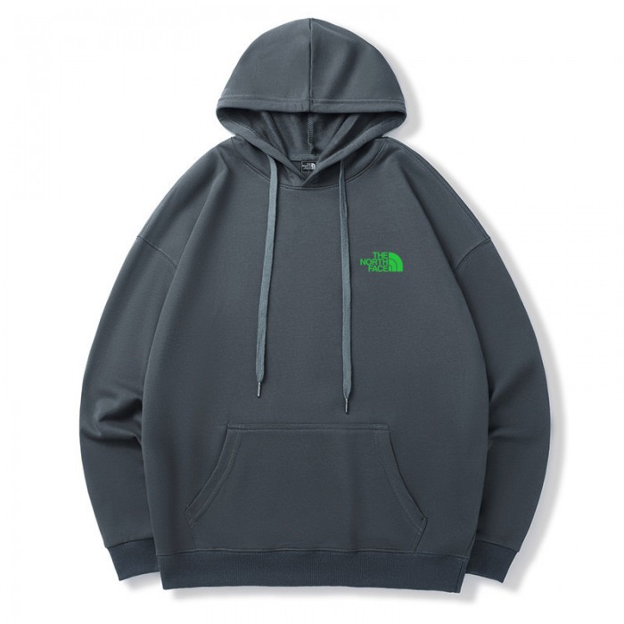 The North Face Sweatshirt Hooded Long Sleeve-Dark Gray-7999126