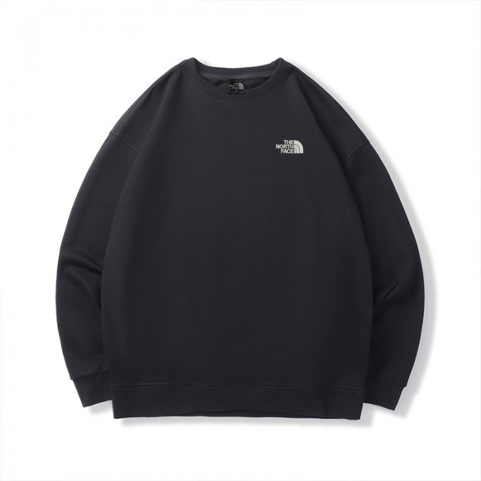 The North Face Sweatshirt Round neck Long Sleeve-Black-9845973